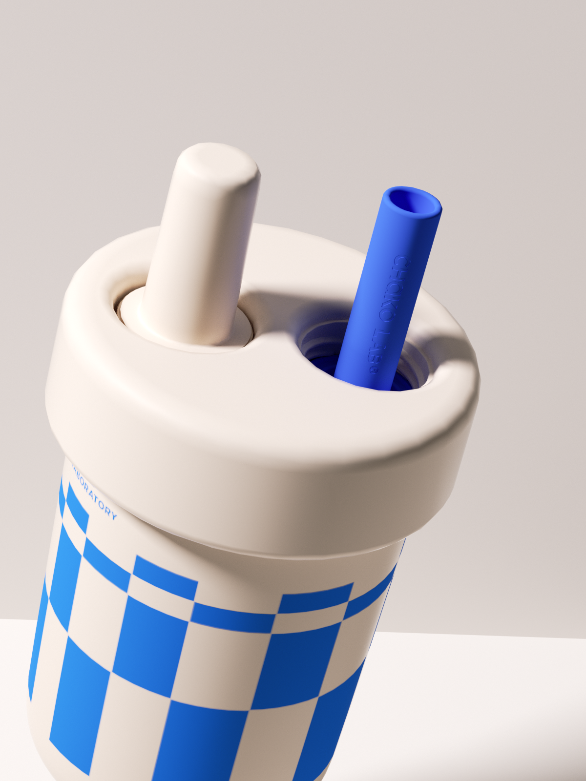 BoBo tumbler - Blue print