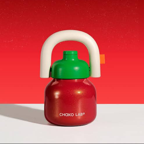 Lin Lin kettle - Design Thermos -  Christmas red